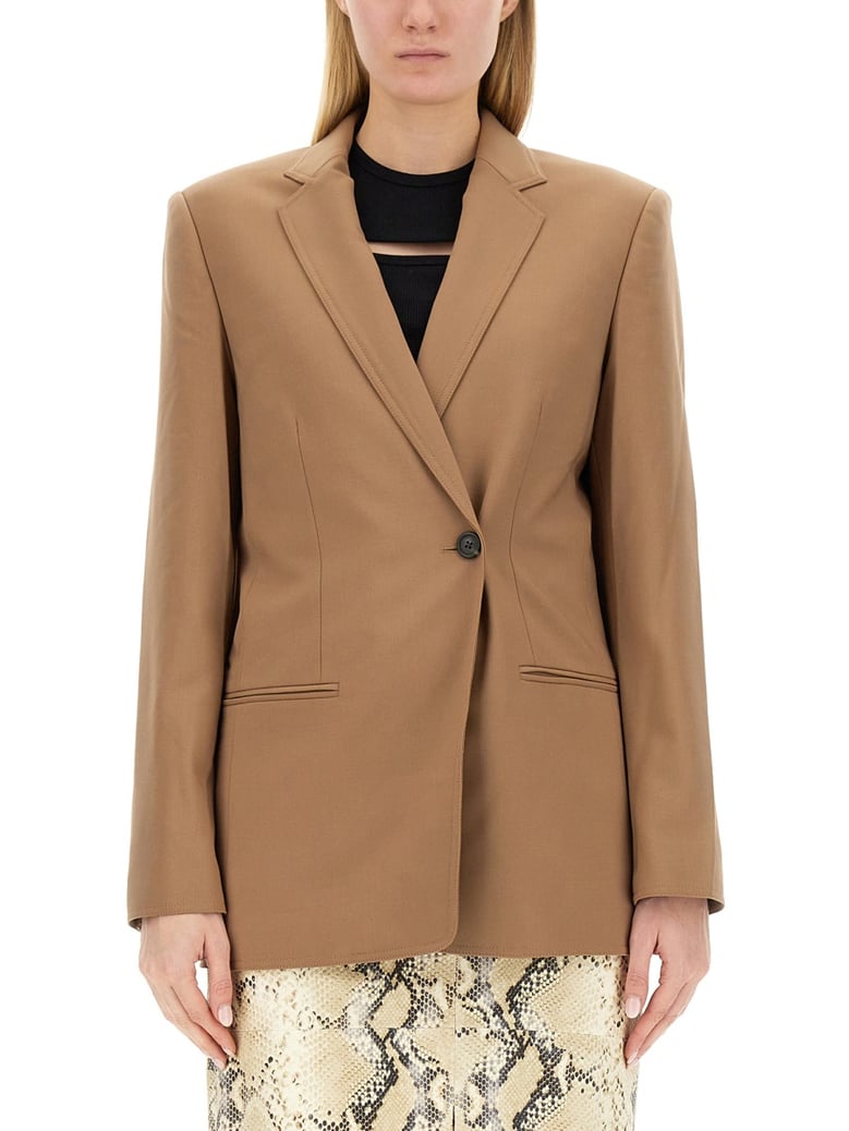 single-double breasted blazer by Selfnex