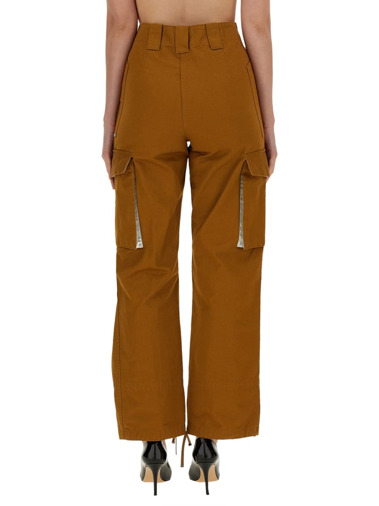 cotton pants in buff by Selfnex