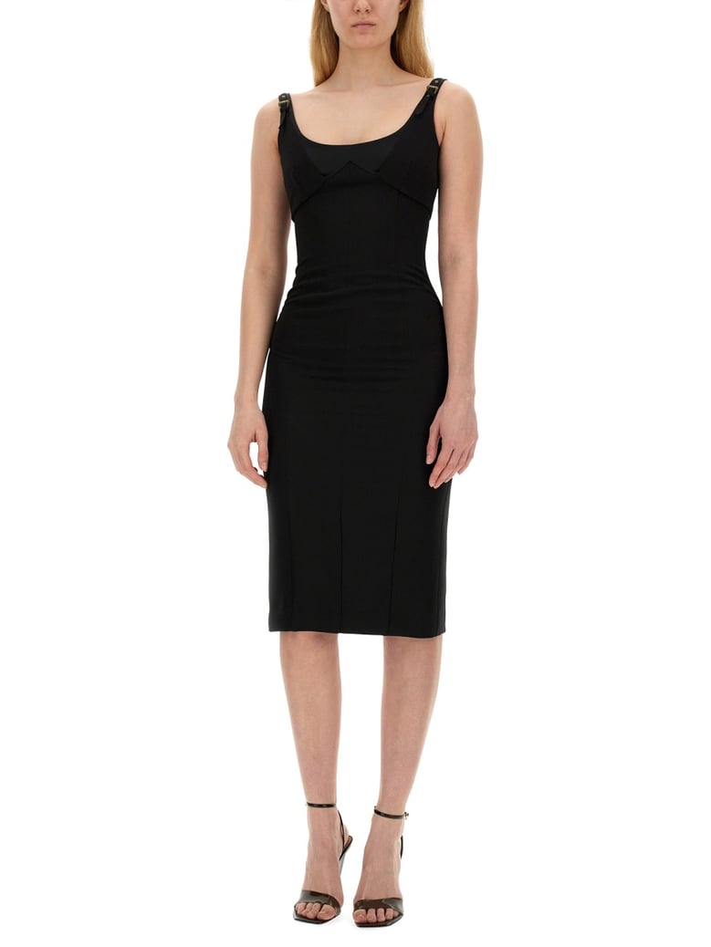 dress with buckles by Selfnex