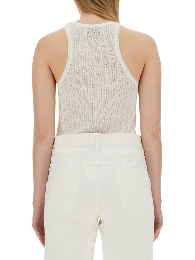 dorsia top in white by Selfnex