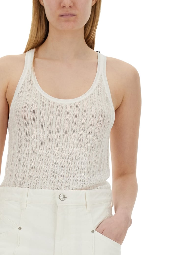 dorsia top in white by Selfnex