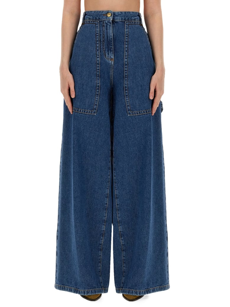 wide leg jeans by Selfnex