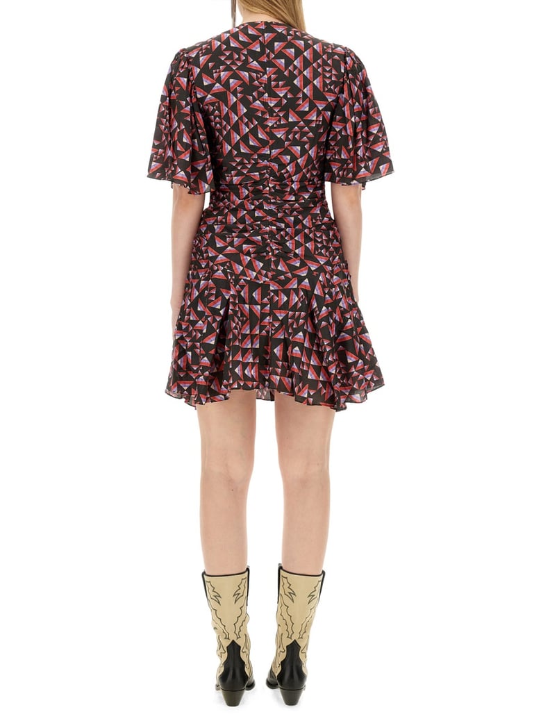 multicolour dress by Selfnex