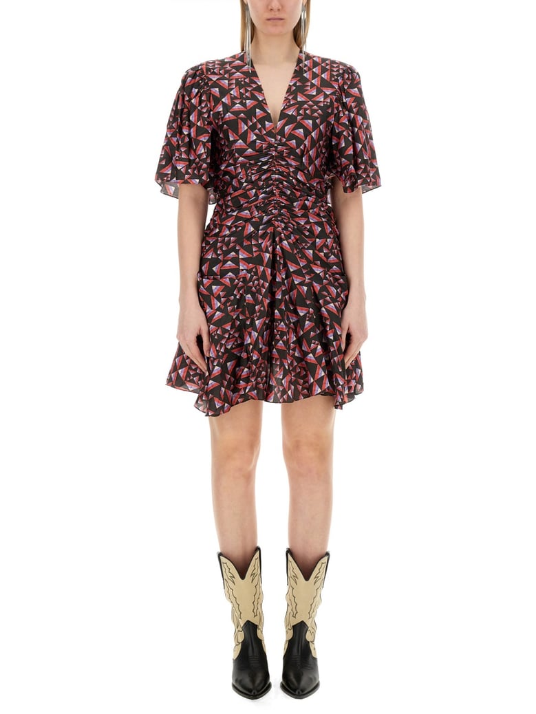 multicolour dress by Selfnex