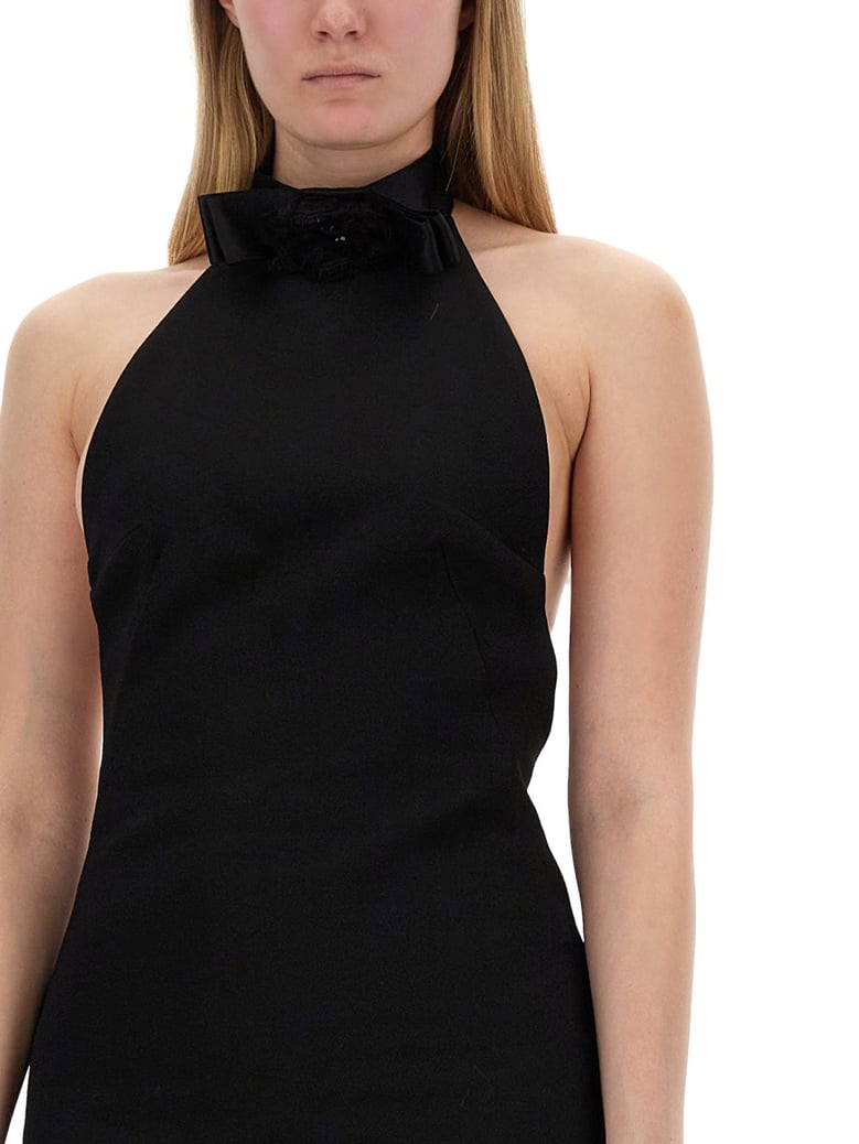 short dress with back neckline by Selfnex