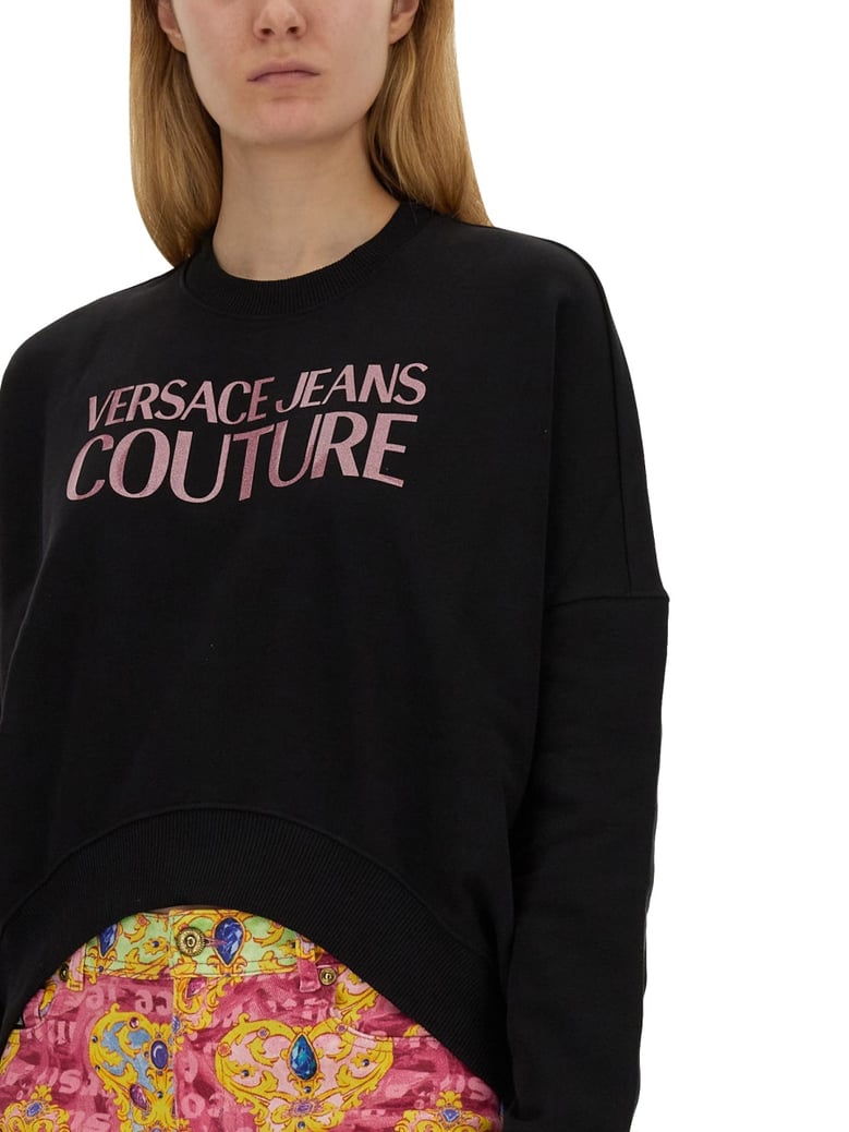 cropped logo sweatshirt by Selfnex