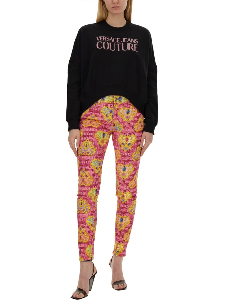 cropped logo sweatshirt by Selfnex