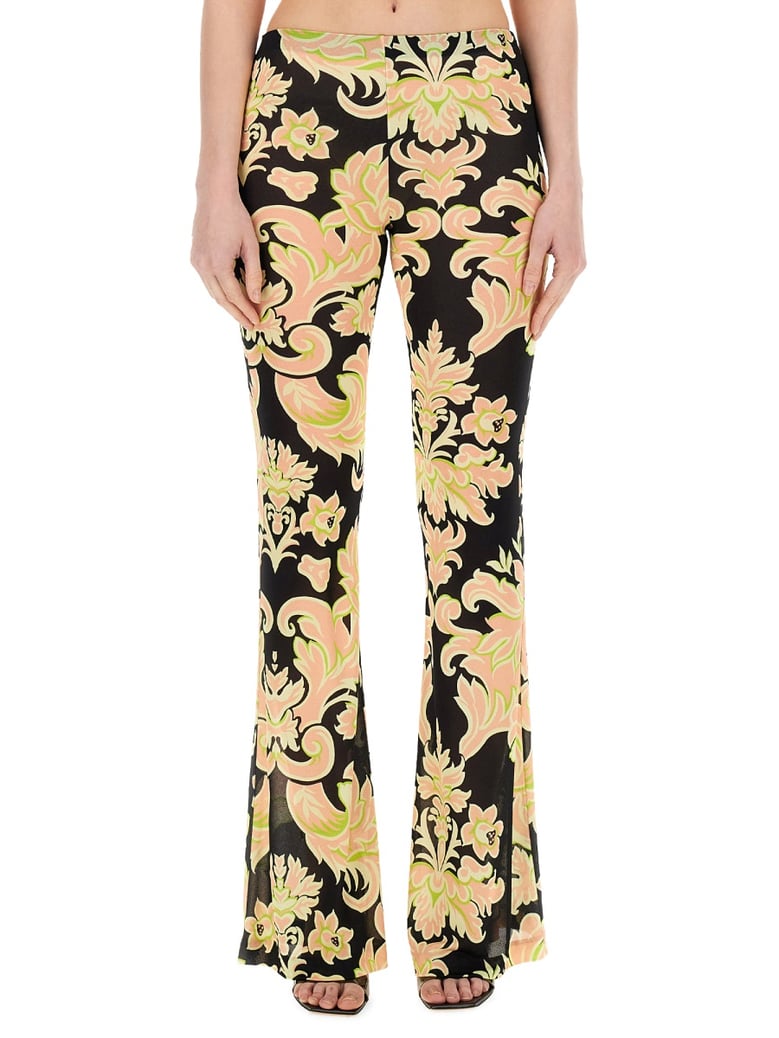 printed jersey pants by Selfnex