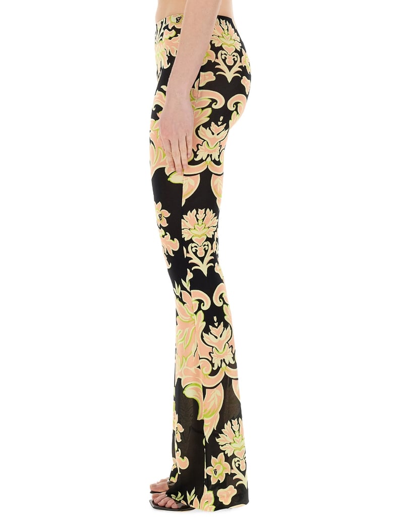 printed jersey pants by Selfnex