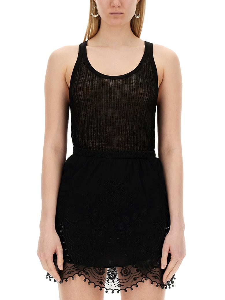 slim fit top by Selfnex
