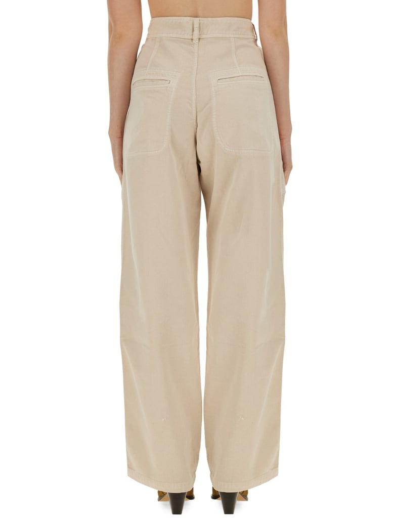 jolande regular fit cotton pants by Selfnex