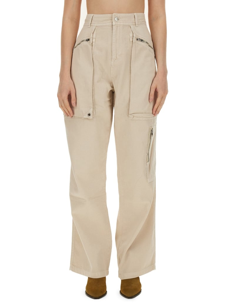 jolande regular fit cotton pants by Selfnex