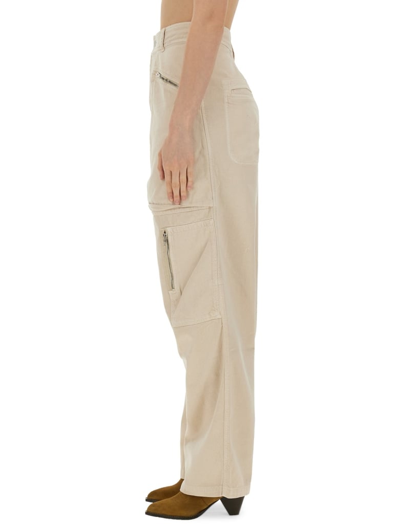 jolande regular fit cotton pants by Selfnex