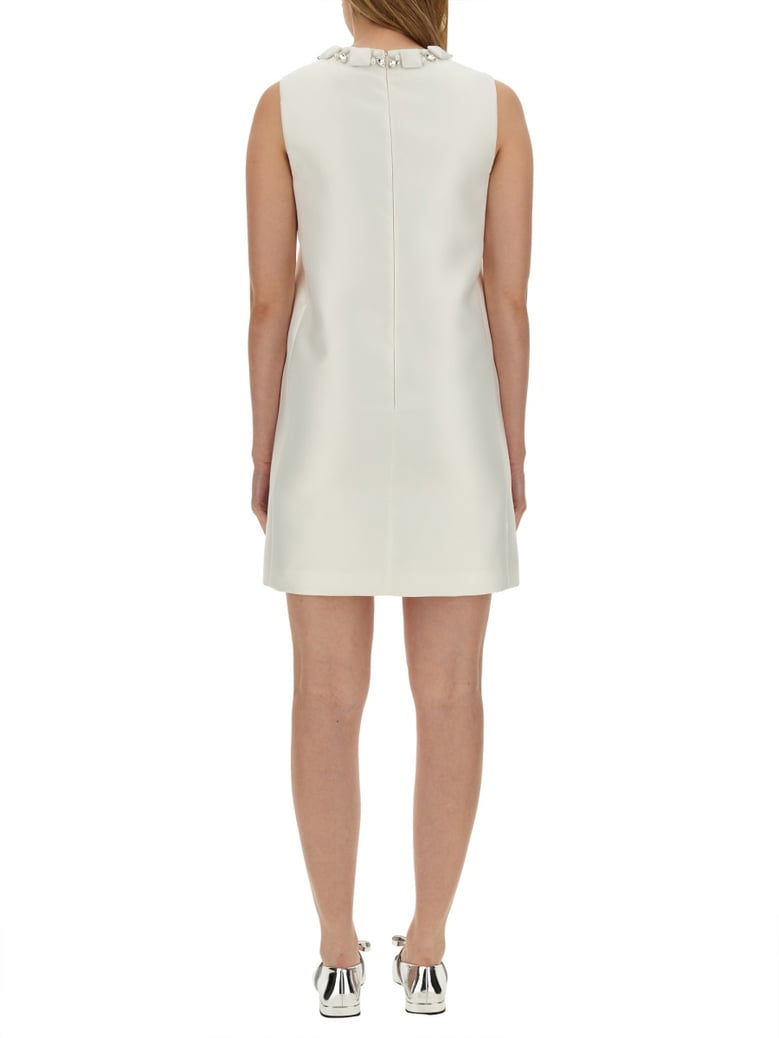 mini duchesse dress with crystals by Selfnex