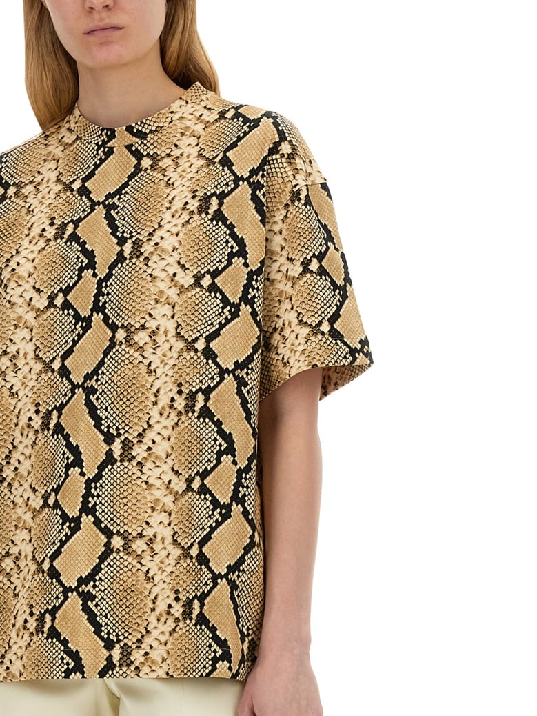 t-shirt with animal pattern by Selfnex