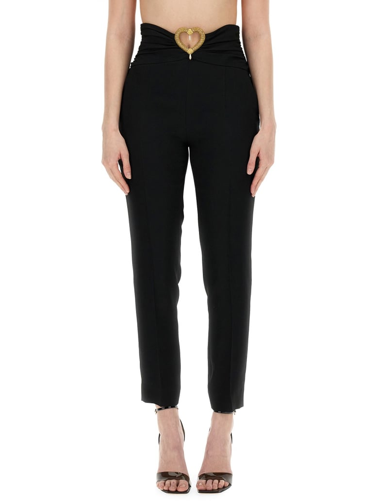 pants with heart application by Selfnex