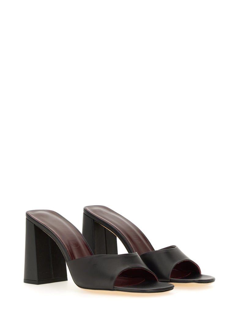 sloane sandal in black by Selfnex