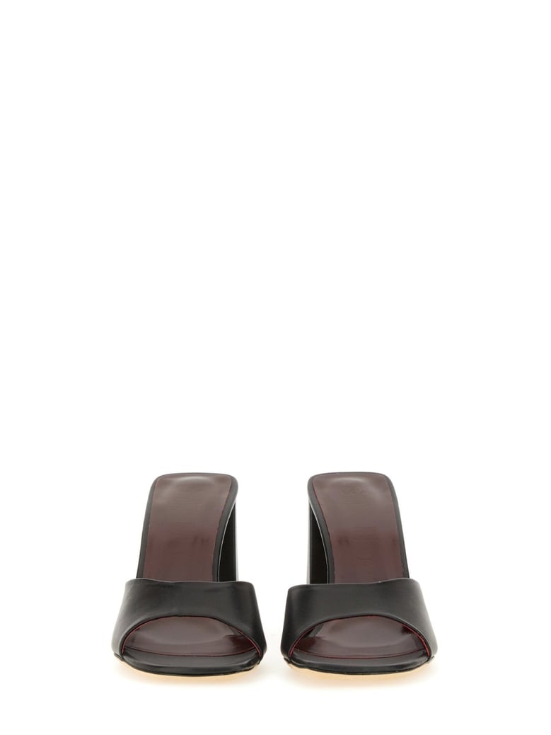 sloane sandal in black by Selfnex