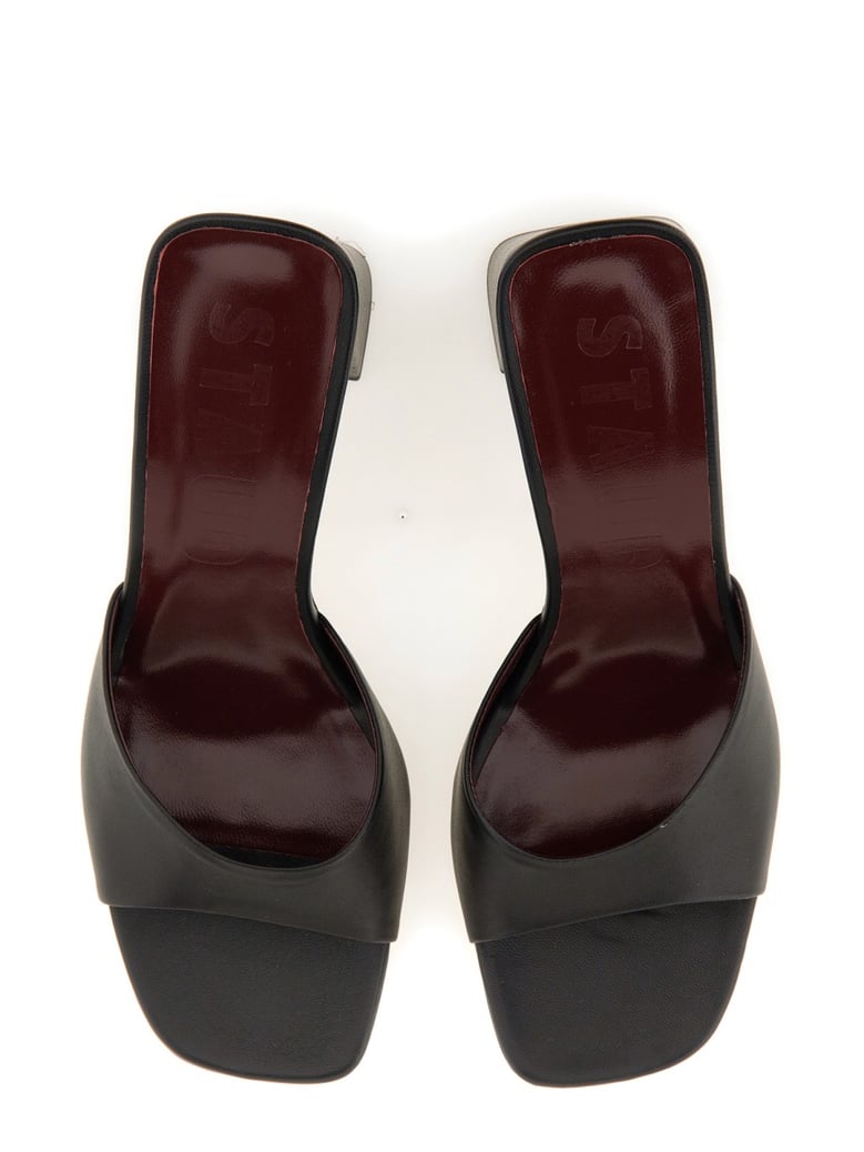 sloane sandal in black by Selfnex