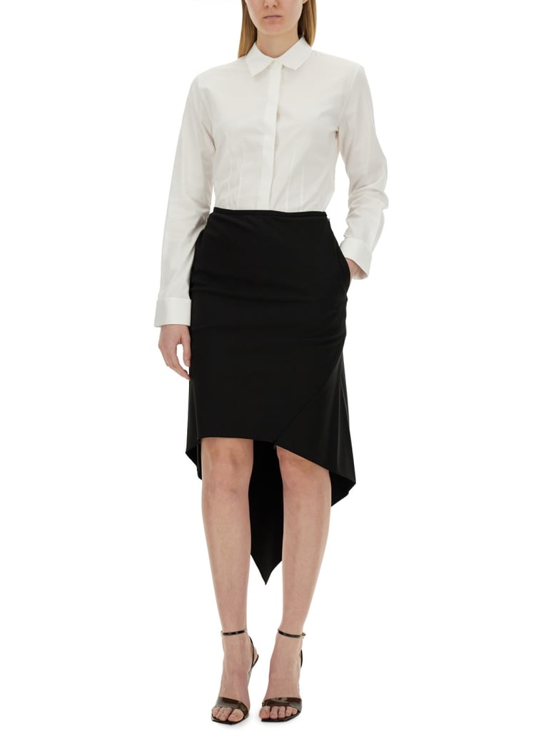 poplin fitted shirt by Selfnex