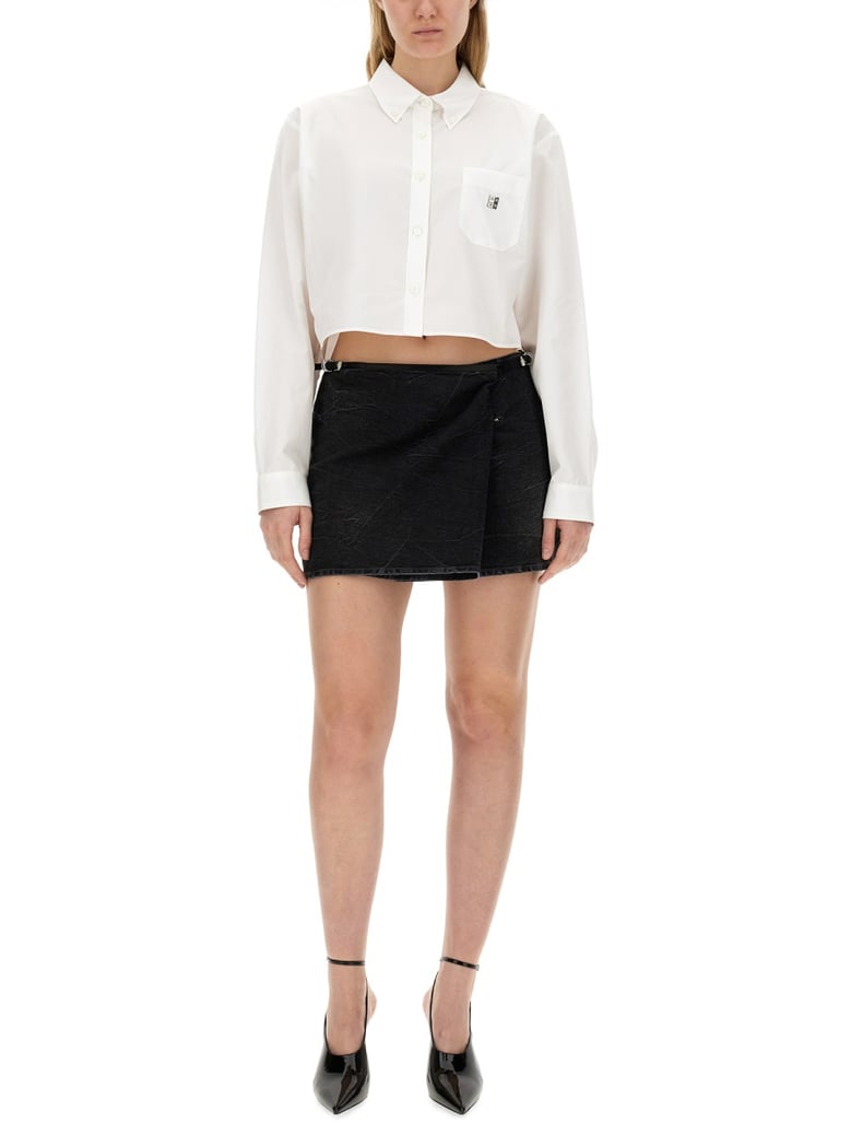 voyou wrap skirt by Selfnex