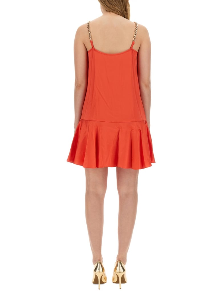 dress with chain straps by Selfnex