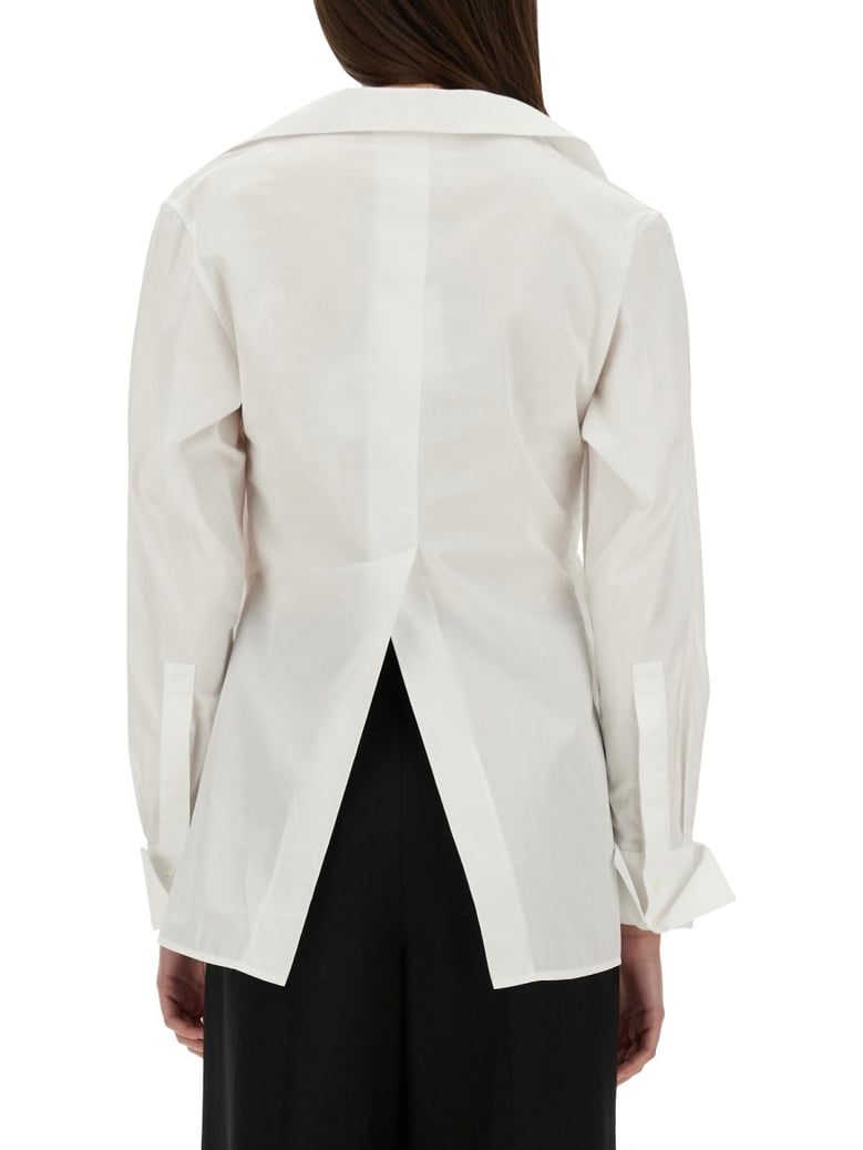 wrap-around shirt by Selfnex