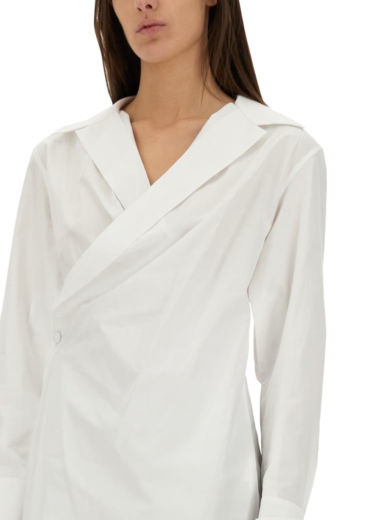 wrap-around shirt by Selfnex