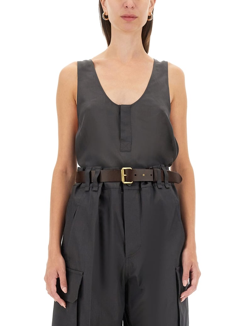 henley tank top by Selfnex