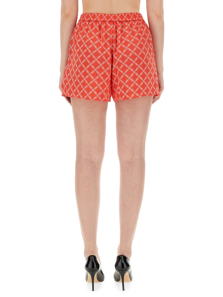 logo emblazoned shorts by Selfnex