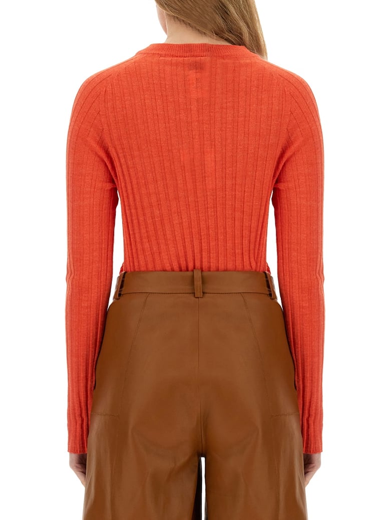 ribbed knit jumper by Selfnex