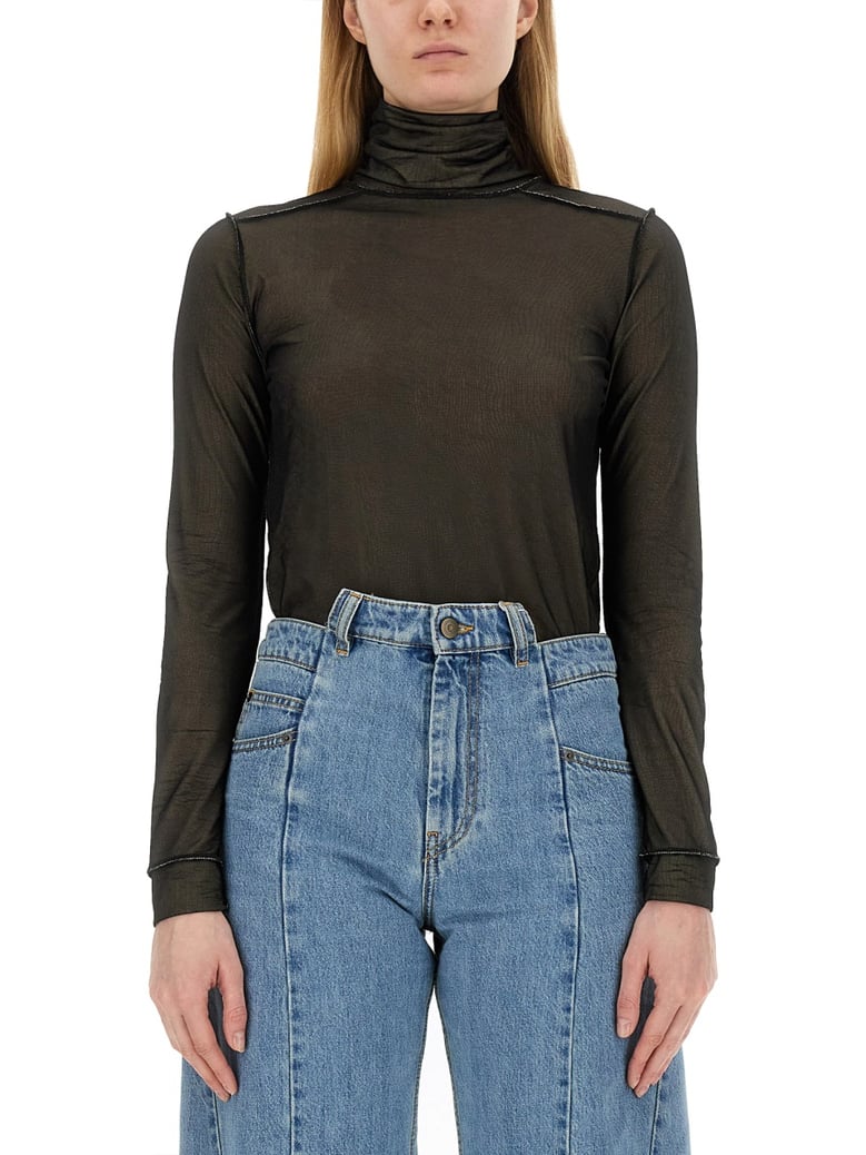 turtleneck bodysuit by Selfnex