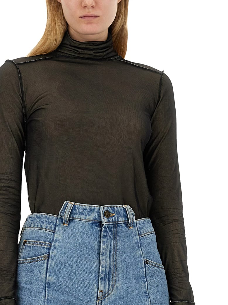 turtleneck bodysuit by Selfnex