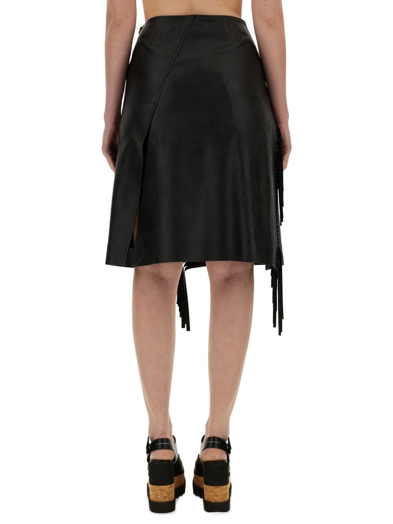 fringed skirt by Selfnex