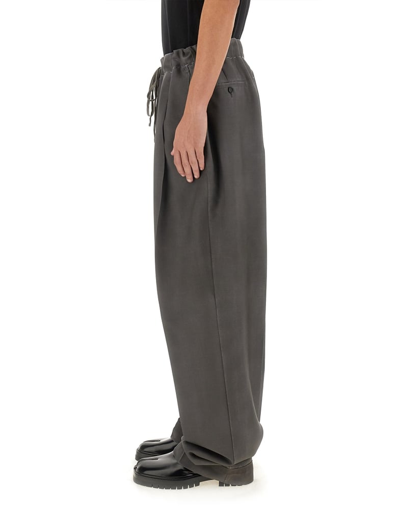 wool and mohair pants by Selfnex