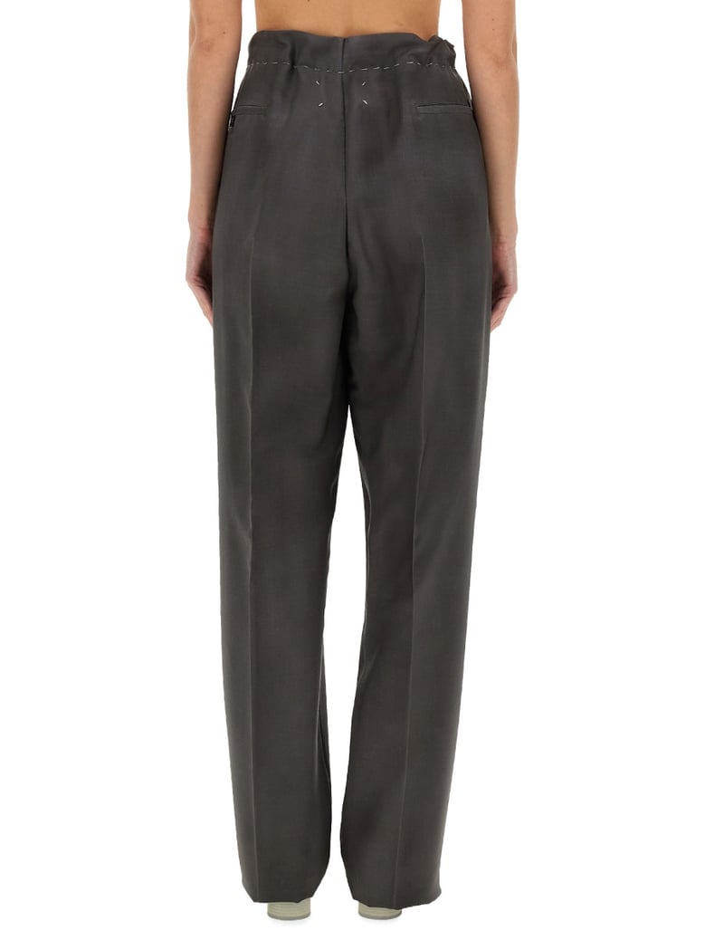 wool and mohair pants by Selfnex