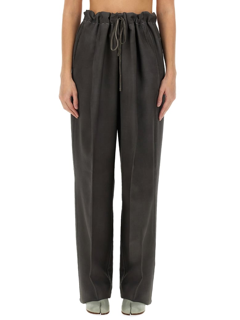 wool and mohair pants by Selfnex