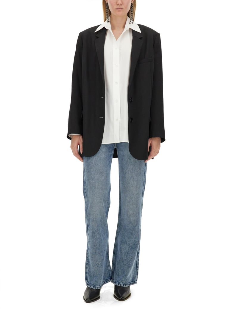 oceany jacket in black by Selfnex