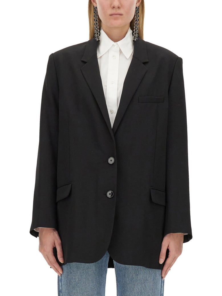 oceany jacket in black by Selfnex