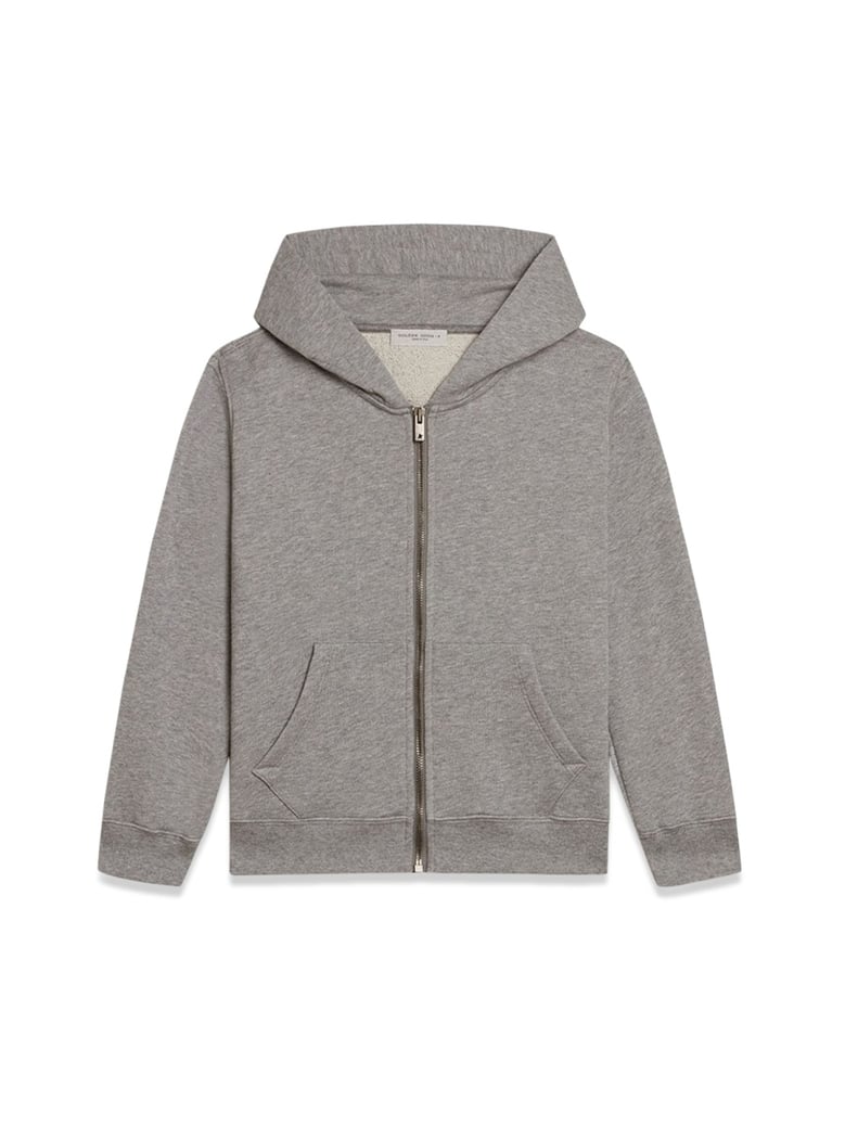 zip-up hoodie grey by Selfnex