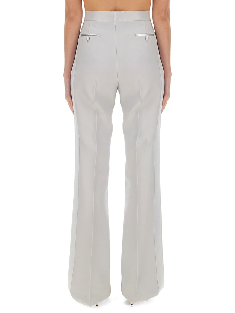 wide leg tuxedo tailored pants by Selfnex