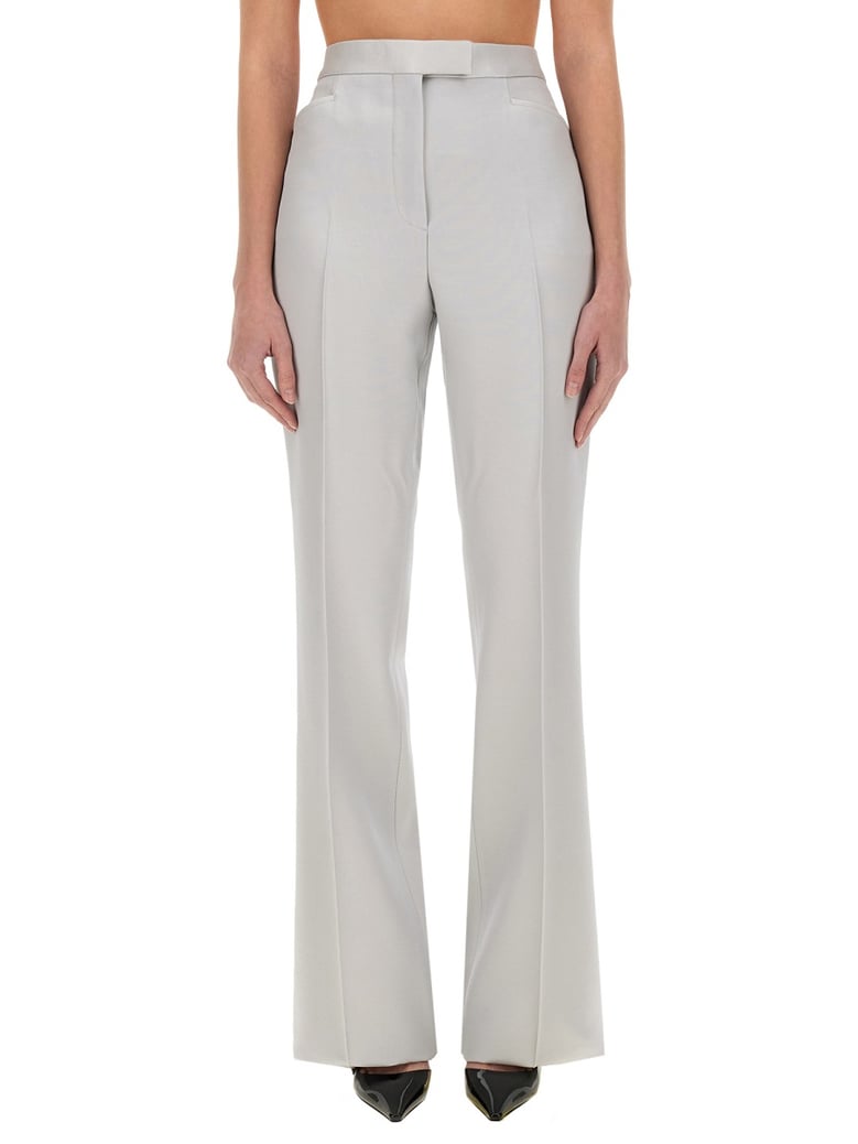 wide leg tuxedo tailored pants by Selfnex