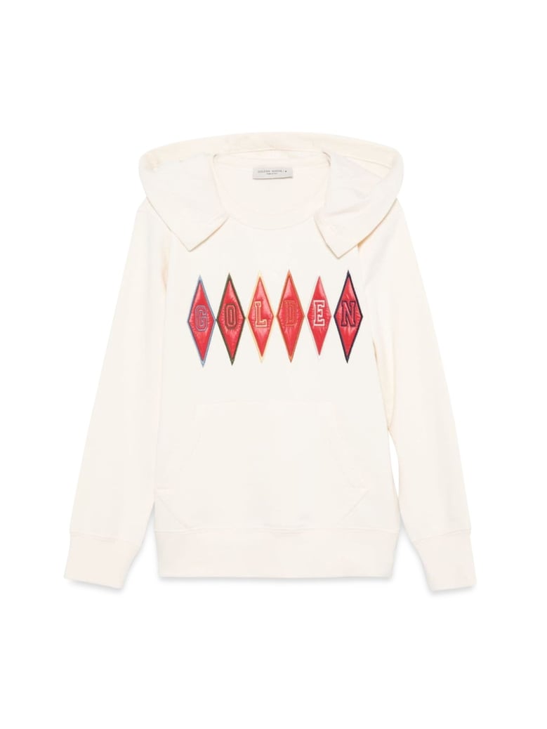 cotton hoodie white by Selfnex