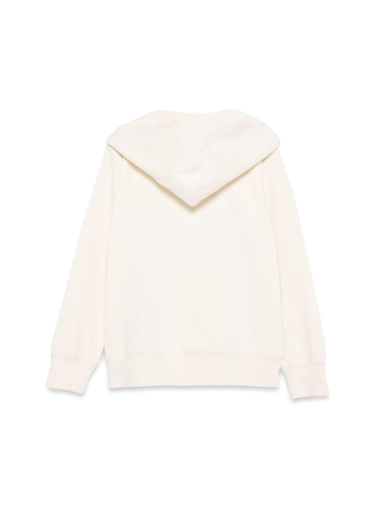 cotton hoodie white by Selfnex