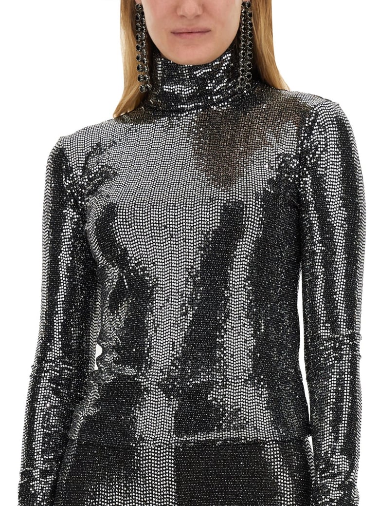 joyela top in black by Selfnex