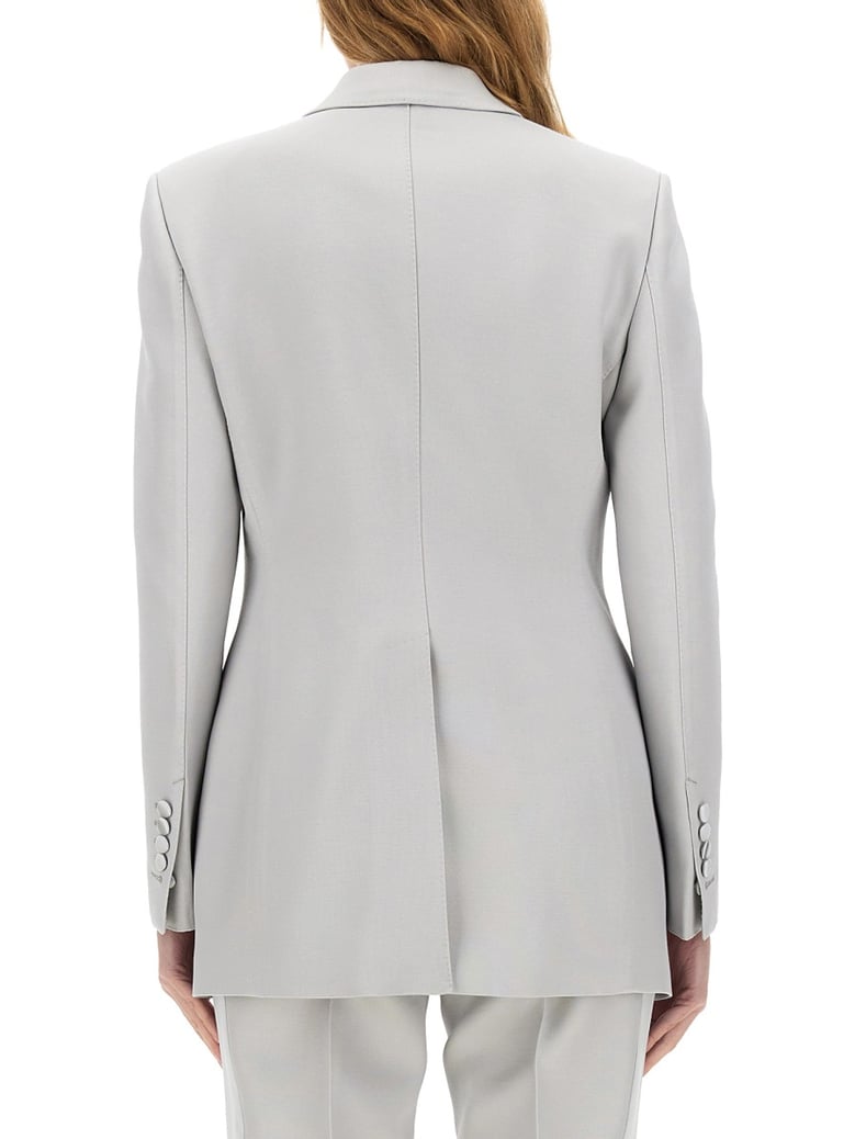 single-breasted tuxedo jacket by Selfnex