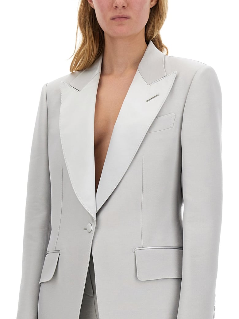 single-breasted tuxedo jacket by Selfnex