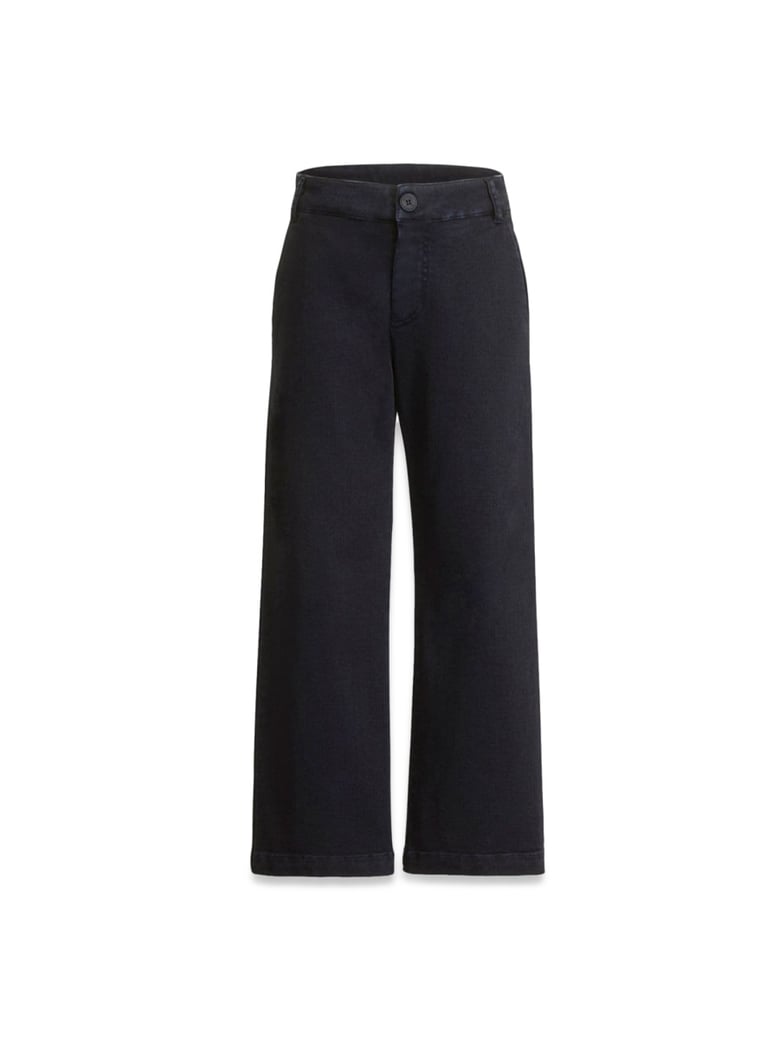 trousers cotton-blend blue by Selfnex