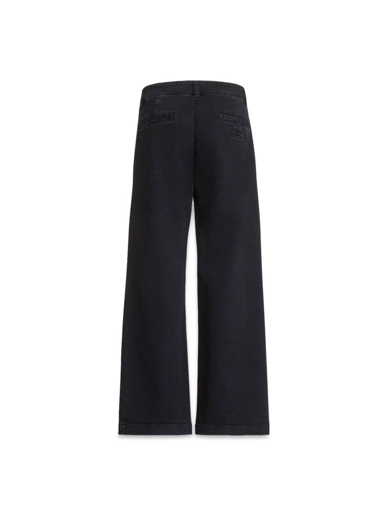 trousers cotton-blend blue by Selfnex