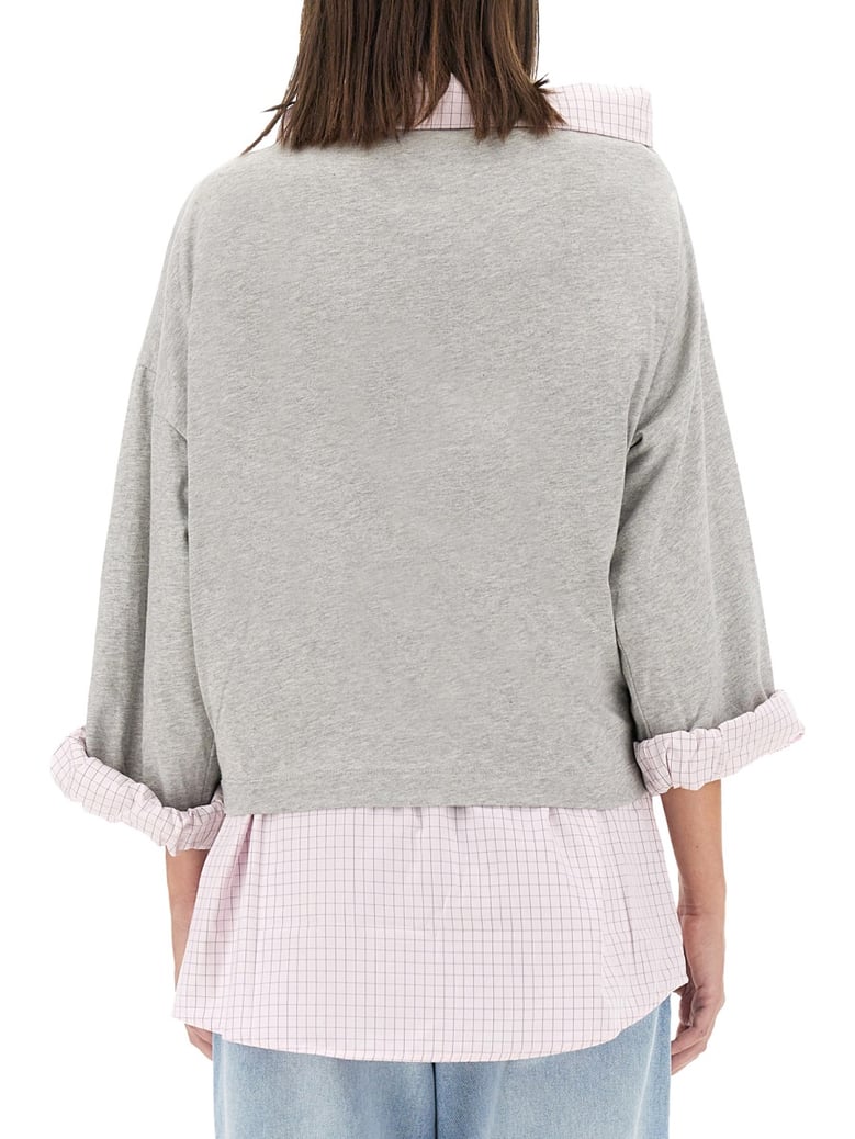 cotton shirt sweatshirt by Selfnex